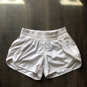 Lululemon white shorts